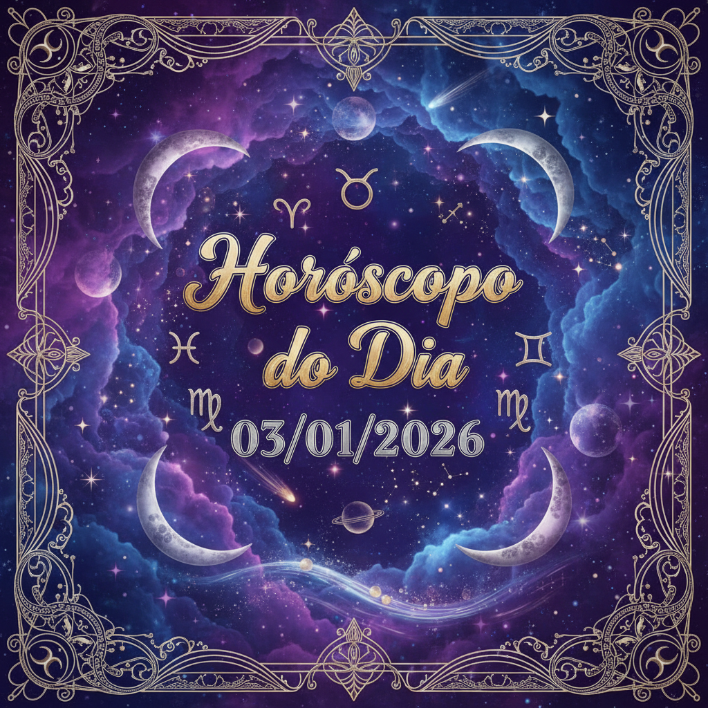 Horóscopo do Dia 03/01/2026