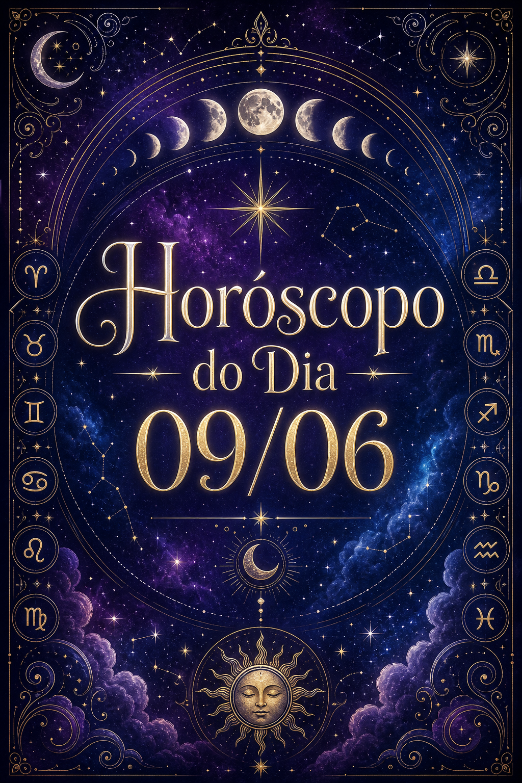 Horóscopo do Dia 09/06 - Estética Mística