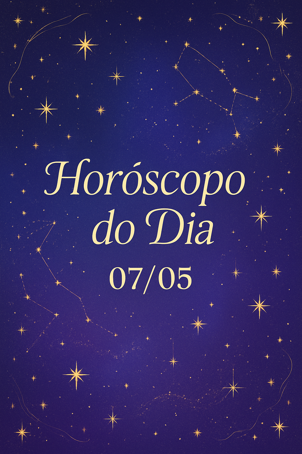 Horóscopo do Dia 07/05 - Estética Mística