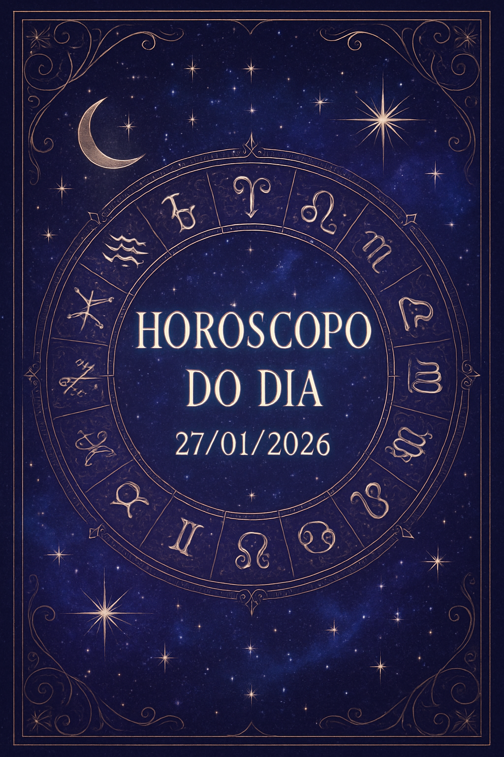 Horóscopo do Dia 27/01/2026