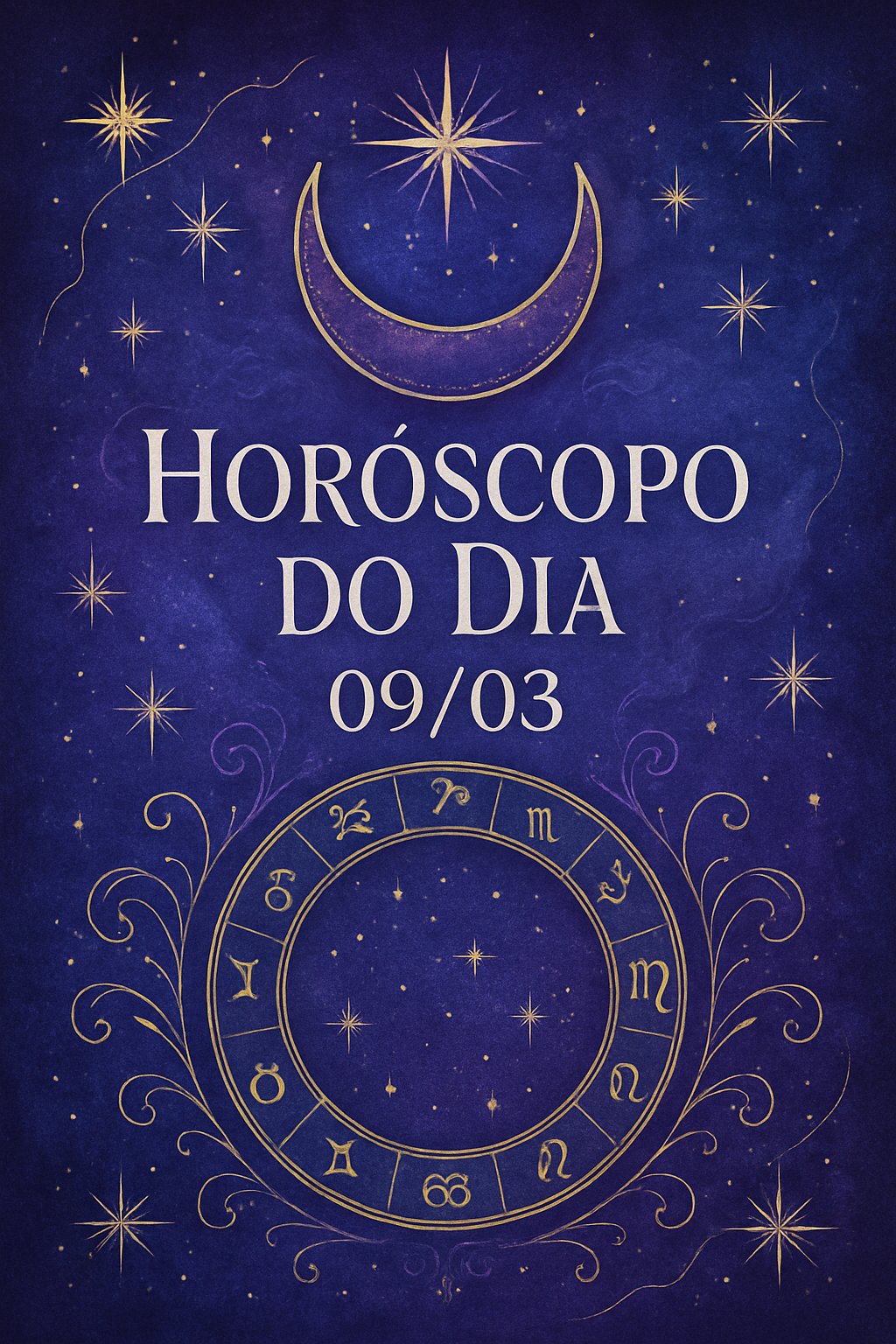 Horóscopo do Dia 09/03 - Estética Mística