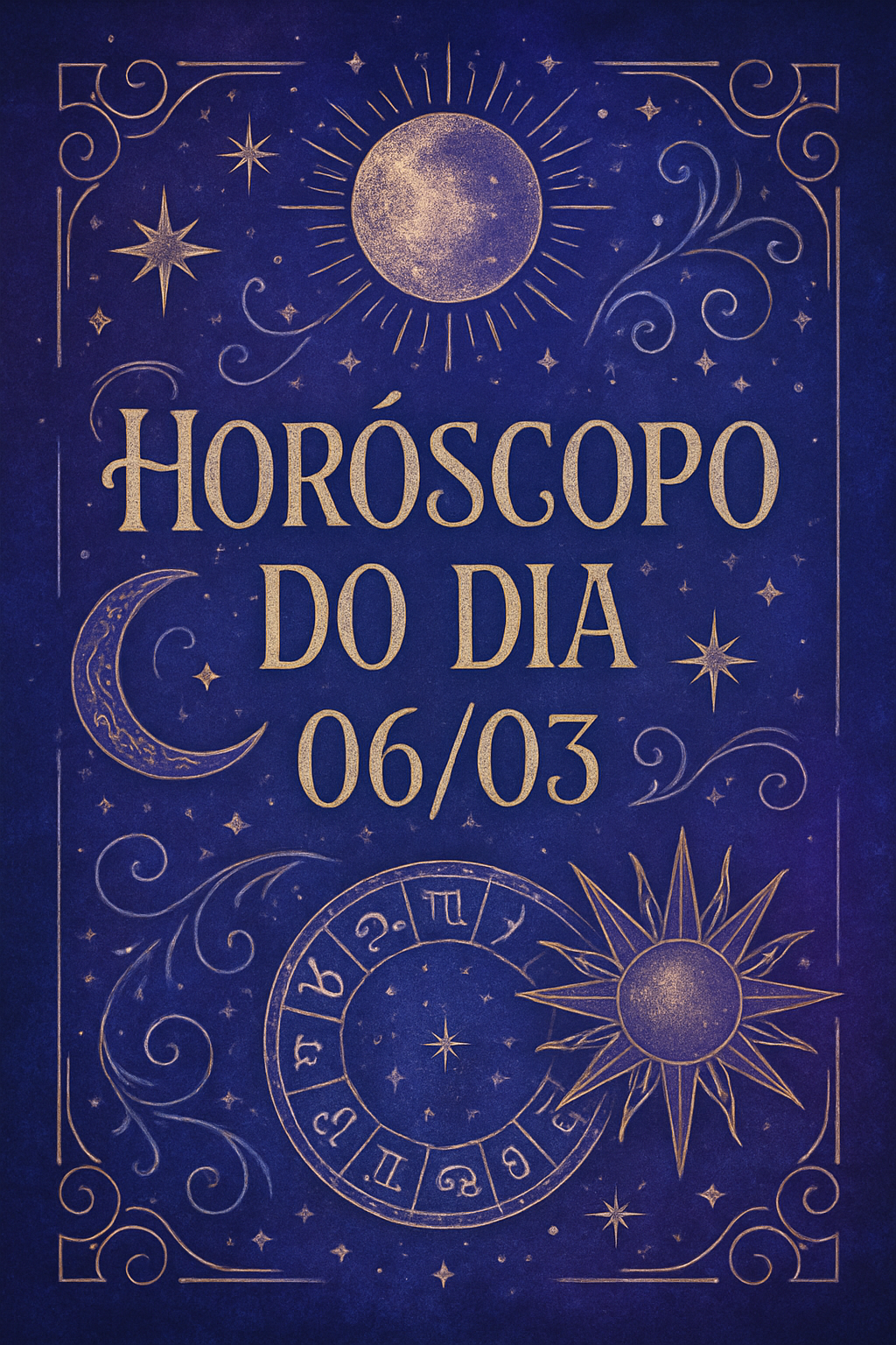 Horóscopo do Dia 06/03 - Estética Mística