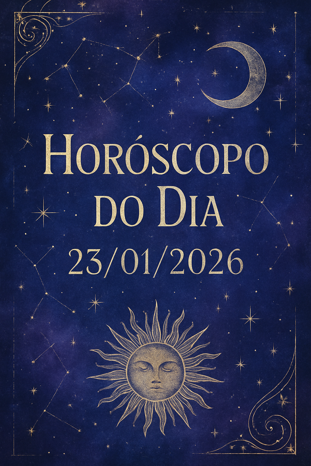 Horóscopo do Dia 23/01/2026 - Místico