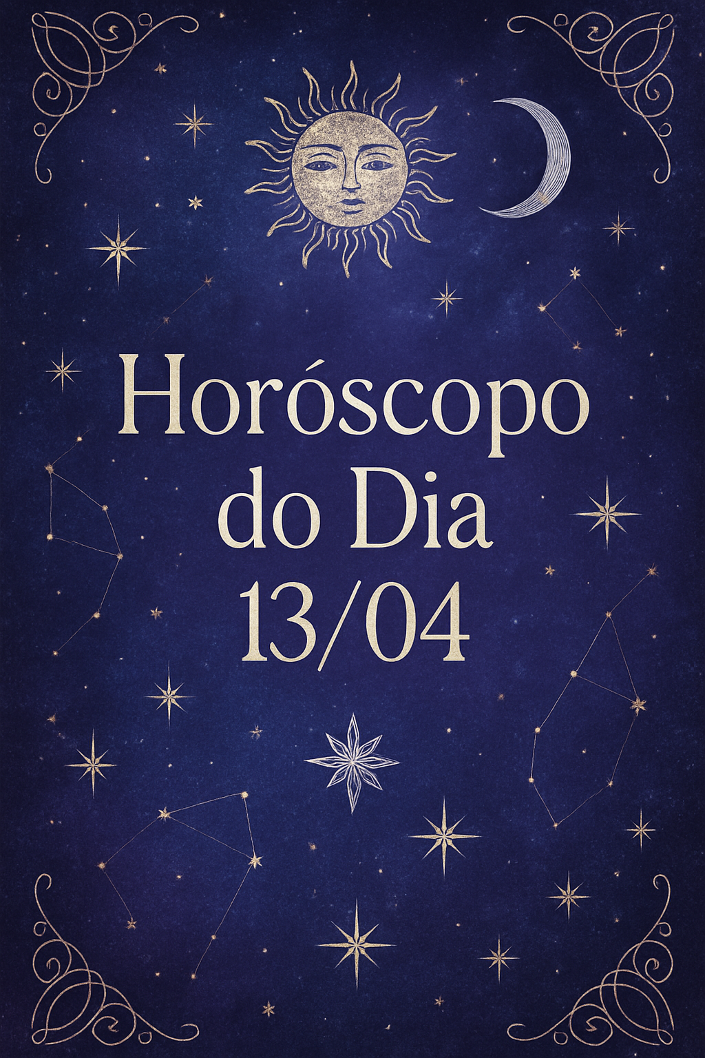 Imagem mística para Horóscopo do Dia 13/04